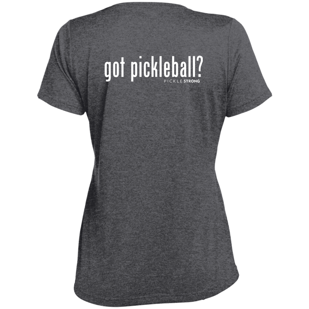 LST360 Sport-Tek Ladies' Heather Dri-Fit Moisture-Wicking T-Shirt