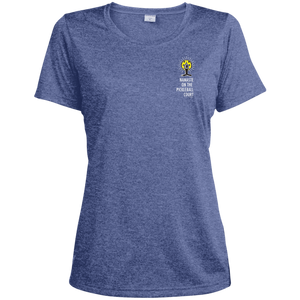 LST360 Sport-Tek Ladies' Heather Dri-Fit Moisture-Wicking T-Shirt