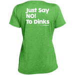 LST360 Sport-Tek Ladies' Heather Dri-Fit Moisture-Wicking T-Shirt