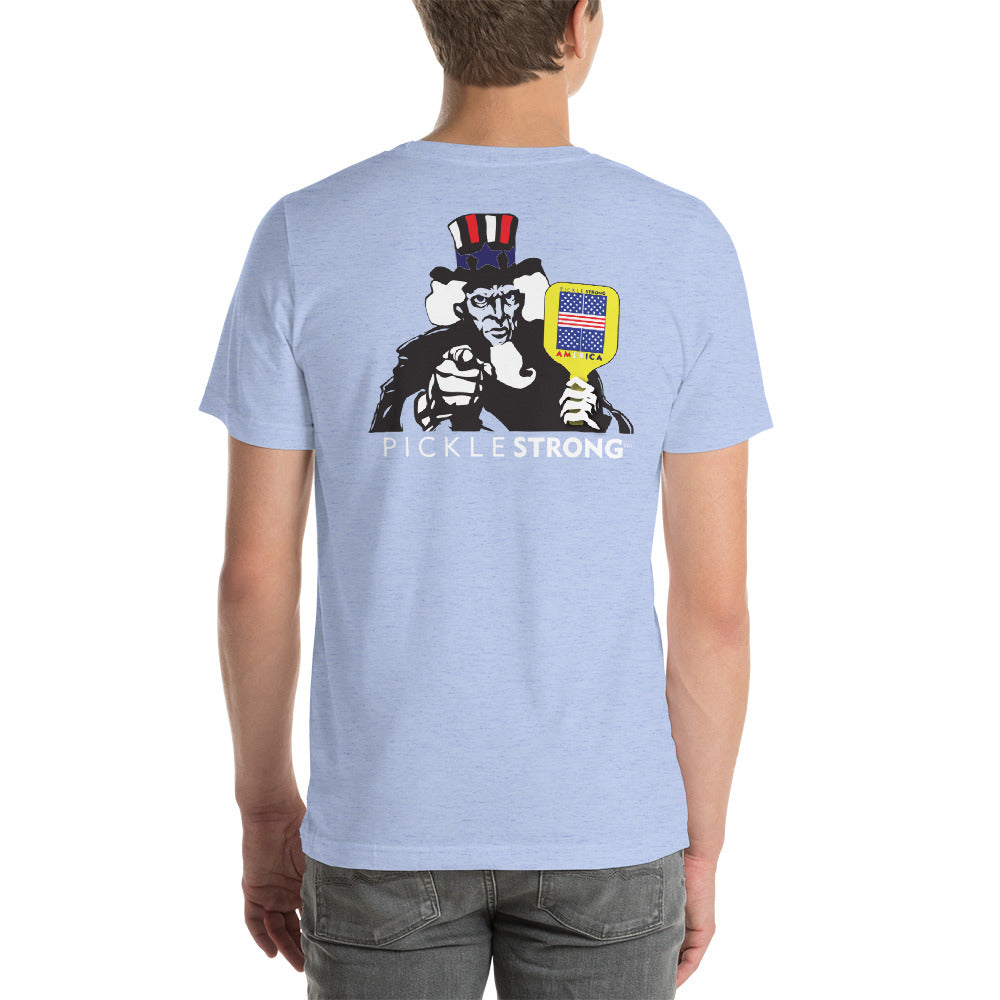Short-Sleeve Unisex T-Shirt: Uncle Sam PickleSTRONG™