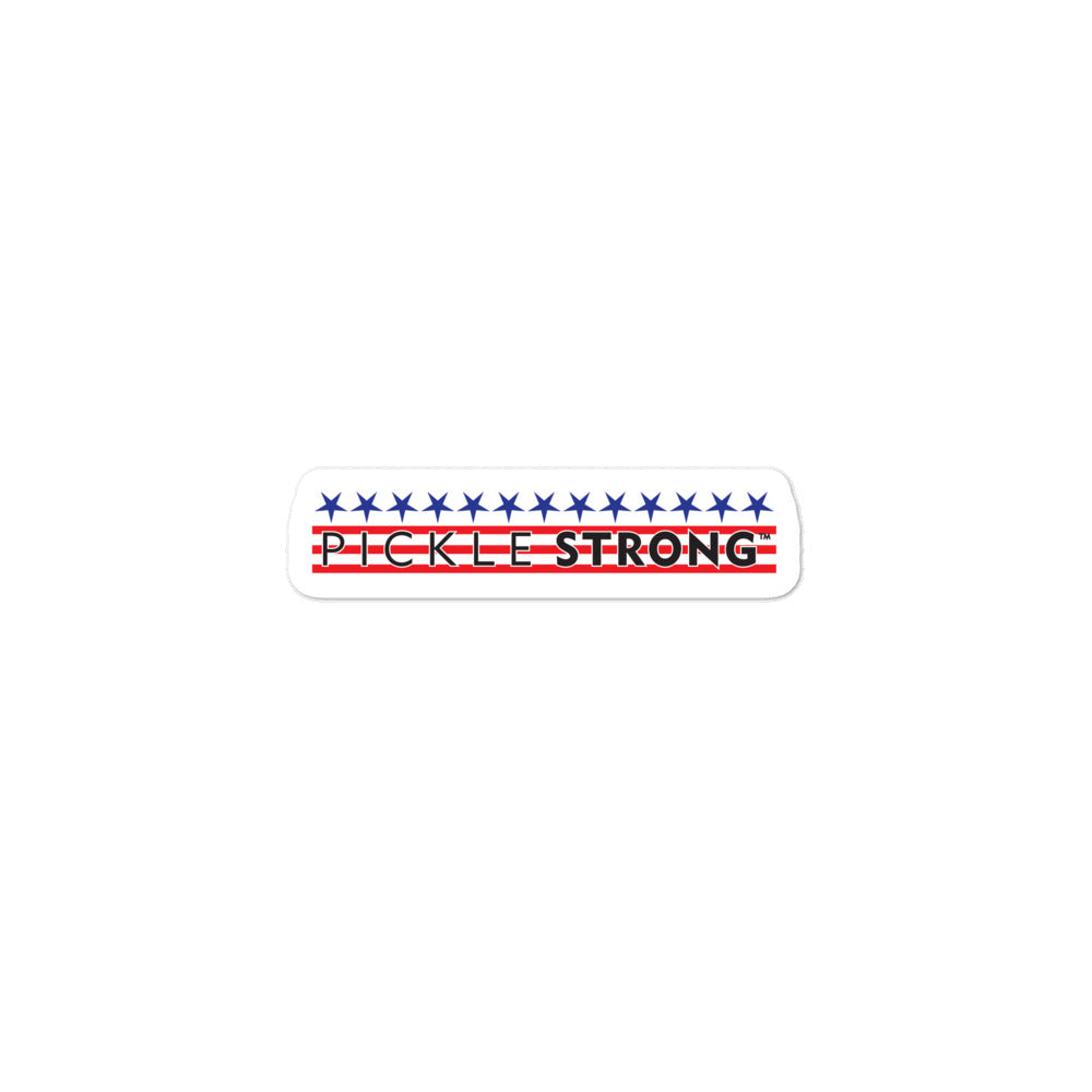 Bubble-free stickers: PICKLESTRONG™ STARS/STRIPES