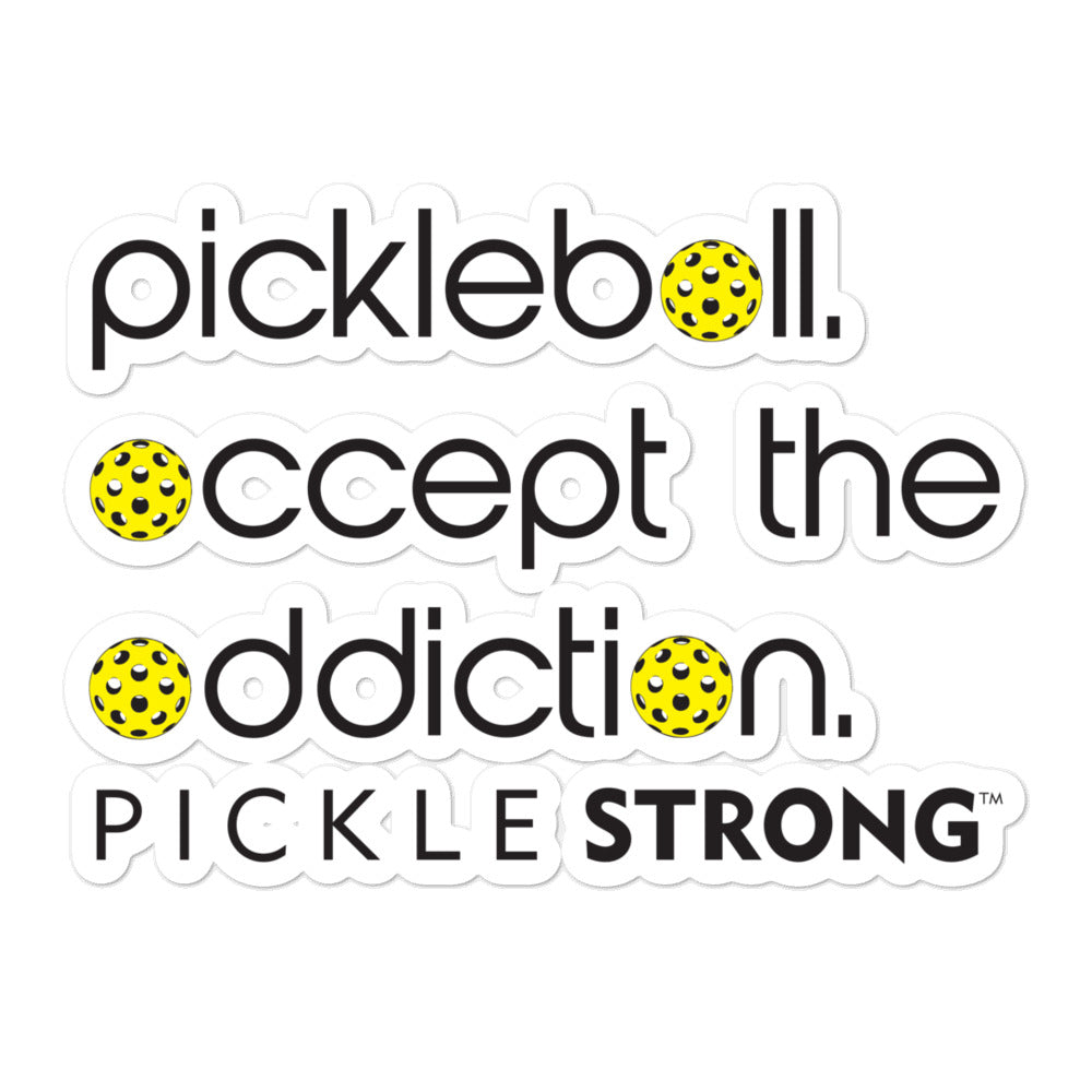 Bubble-free stickers: Accept the Addiction