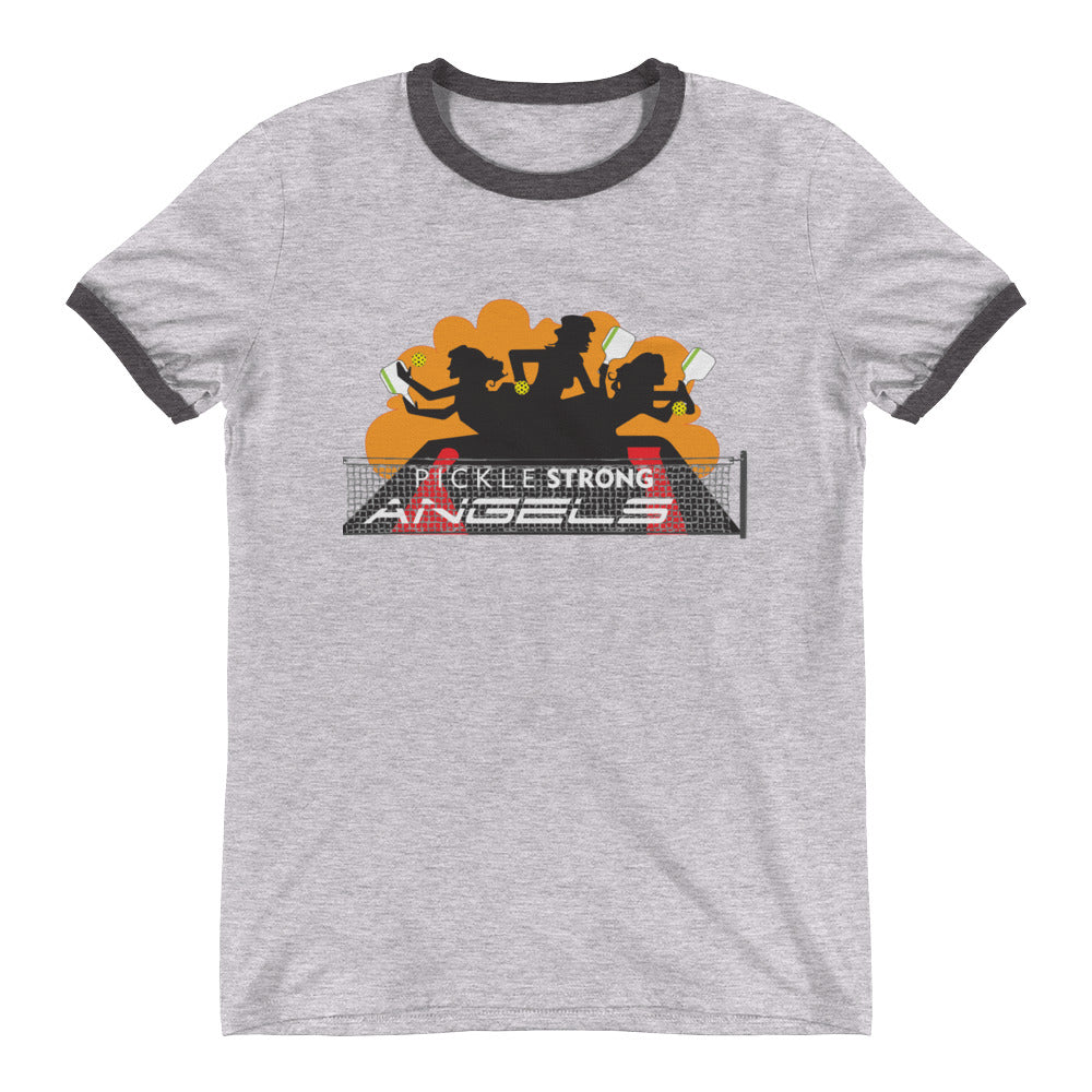Ringer T-Shirt: PICKLESTRONG™ ANGELS