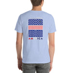 Short-Sleeve Unisex T-Shirt: P A D D L E STRONG AMERICA™