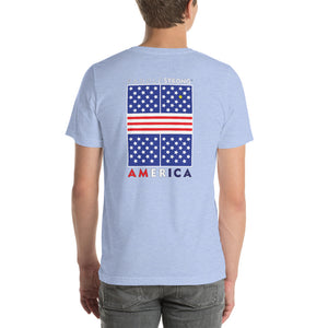 Short-Sleeve Unisex T-Shirt: P A D D L E STRONG AMERICA™
