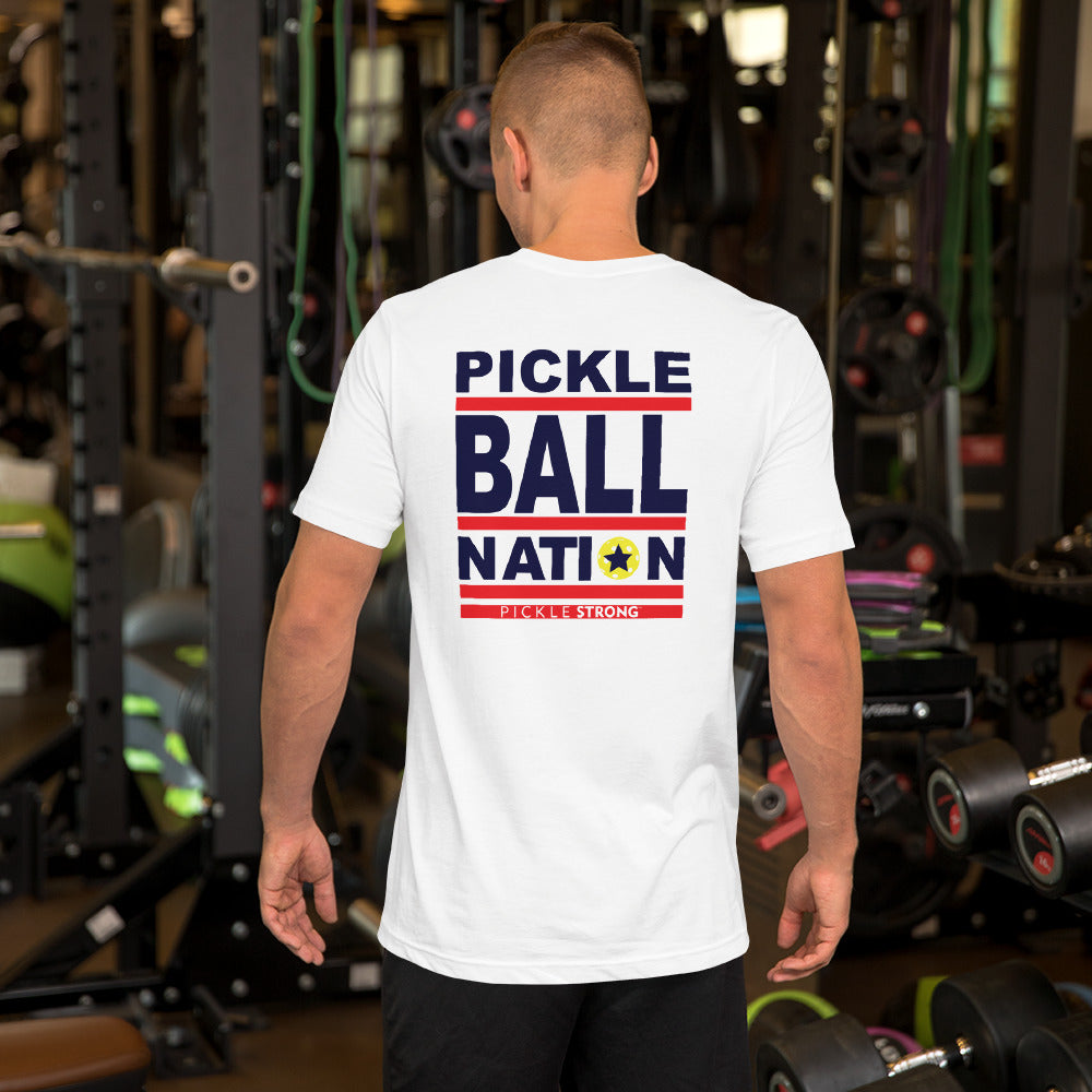 Short-Sleeve Unisex T-Shirt: PICKLEBALL NATION™