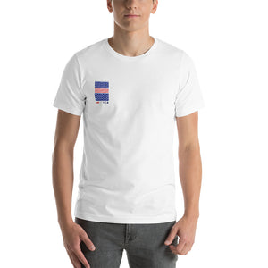 Short-Sleeve Unisex T-Shirt: P A D D L E STRONG AMERICA™