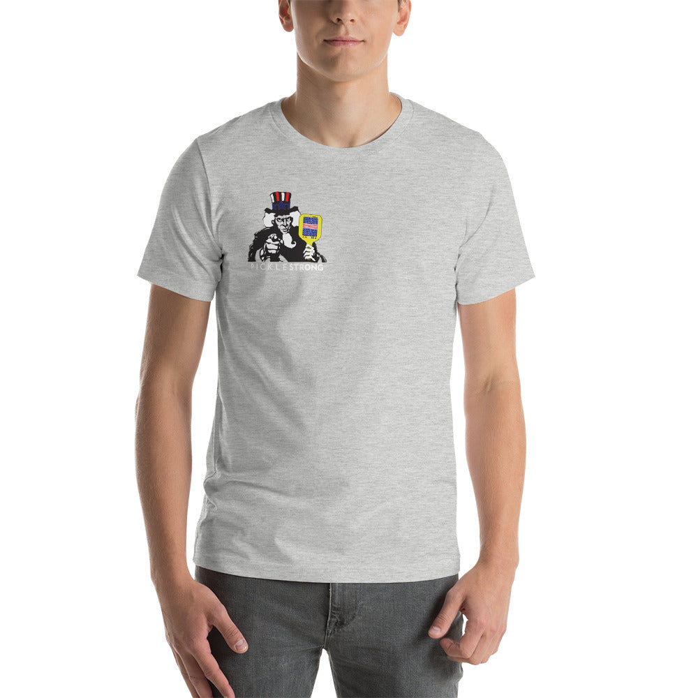 Short-Sleeve Unisex T-Shirt: Uncle Sam PickleSTRONG™