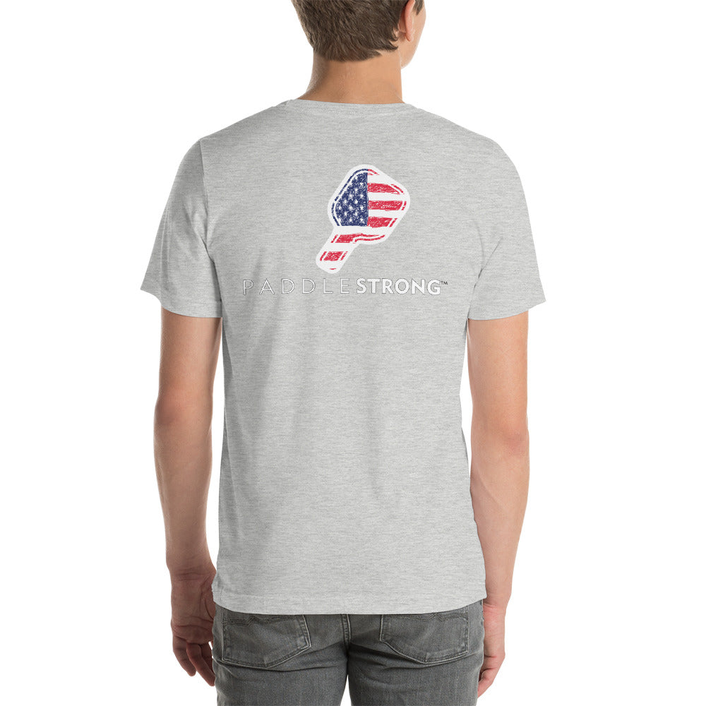 Short-Sleeve Unisex T-Shirt: P A D D L E STRONG™