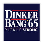 Bubble-free stickers: Dinker Bang 65