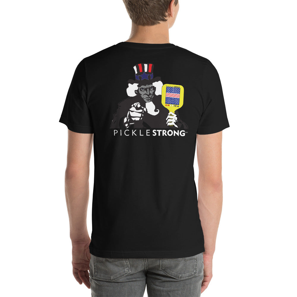 Short-Sleeve Unisex T-Shirt: Uncle Sam PickleSTRONG™