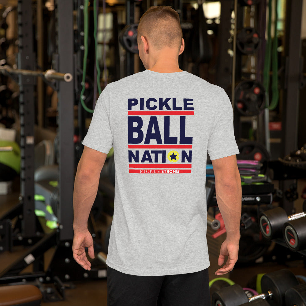 Short-Sleeve Unisex T-Shirt: PICKLEBALL NATION™