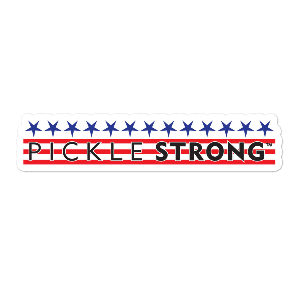 Bubble-free stickers: PICKLESTRONG™ STARS/STRIPES