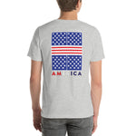 Short-Sleeve Unisex T-Shirt: P A D D L E STRONG AMERICA™